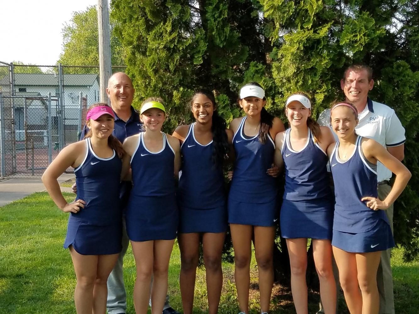 Spartan tennis girls capture 4th consecutive conference title
