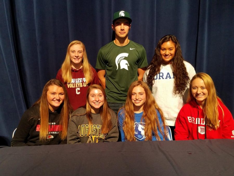 Spartan athletes sign to the next level