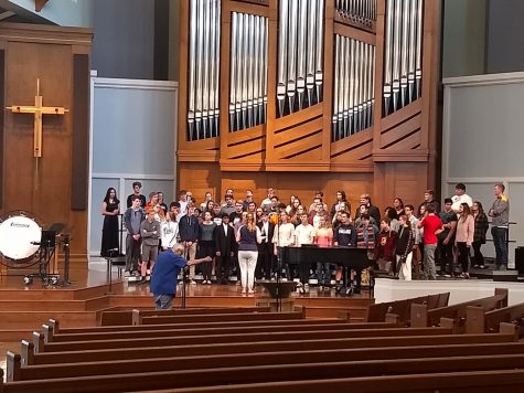 Chamber Choir honored to perform alongside professional choral ensemble
