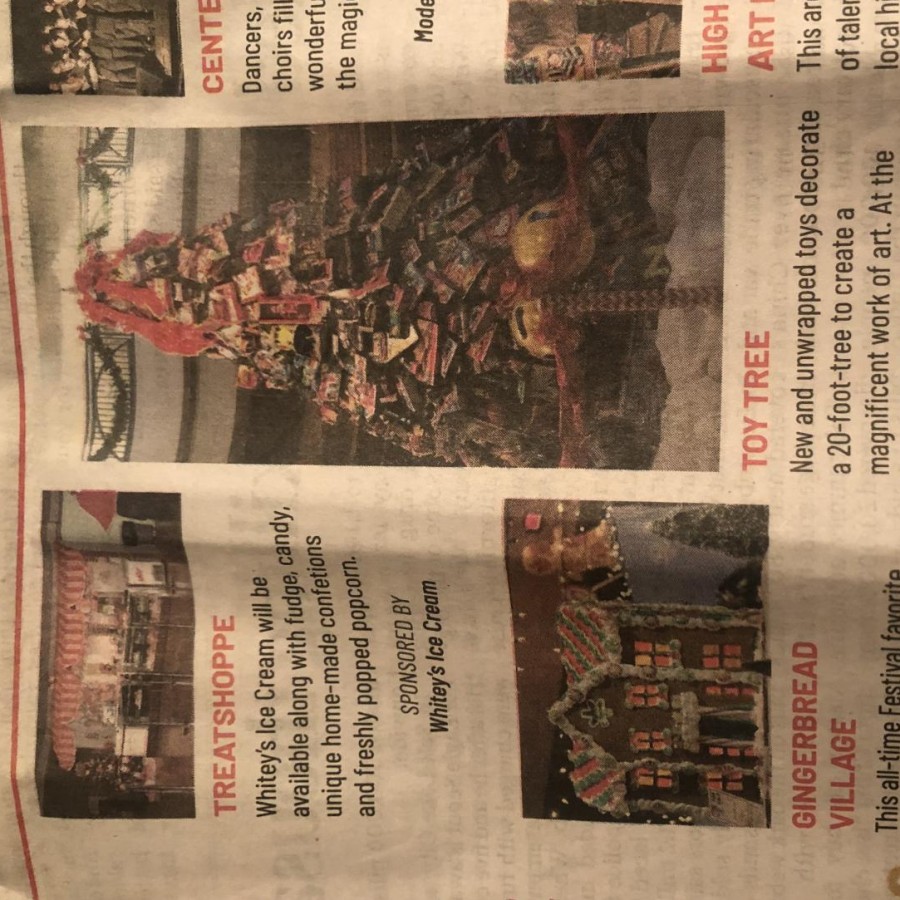 The Quad City Times featured an article about Festival of Trees and the story behind the toy tree