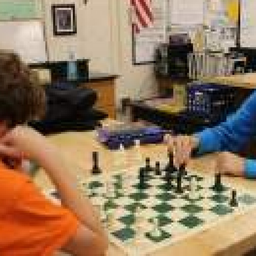 Students participated in the first PV chess tournament. 