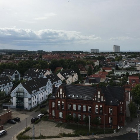 The city of Rostock, Germany on July 9, 2016. 
