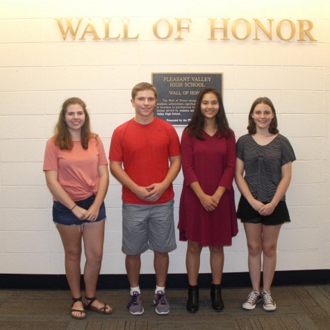 Seniors Kaitlyn Ryan, Justin Sehlin, Sarah Warner and Regan Breen are named as semi-finalists for the 2019 National Merit Scholarship Program.
