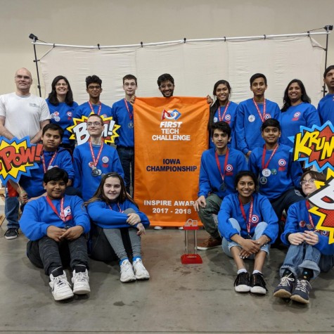 FTC Team 8813 (Winter Soldiers) is based in Bettendorf, Iowa.