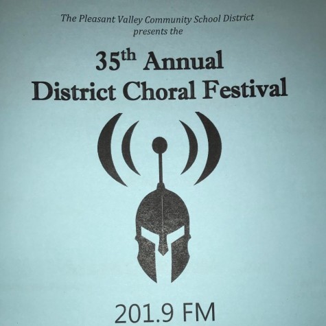 Concert program cover for the 2019 District Choral Festival.