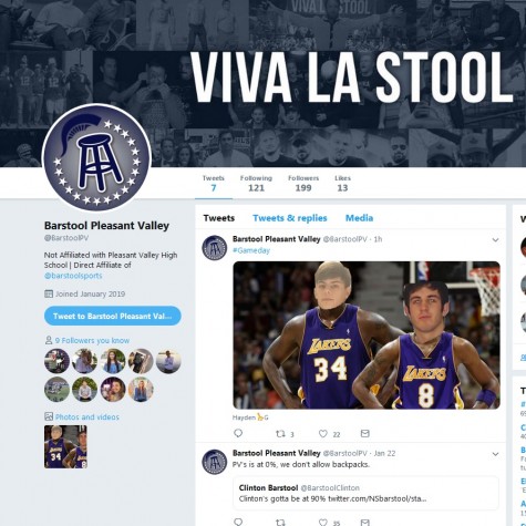 Barstool Pleasant Valley is a new Twitter page affiliated with Barstool Sports, but unaffiliated with the district. 