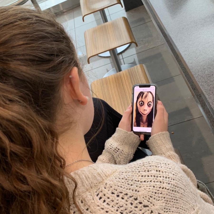 Pleasant Valley freshman, Delaney Riley, heard about the “Momo Challenge” after its viral online presence and admits the creepy image and accompanying story seemed believable.
