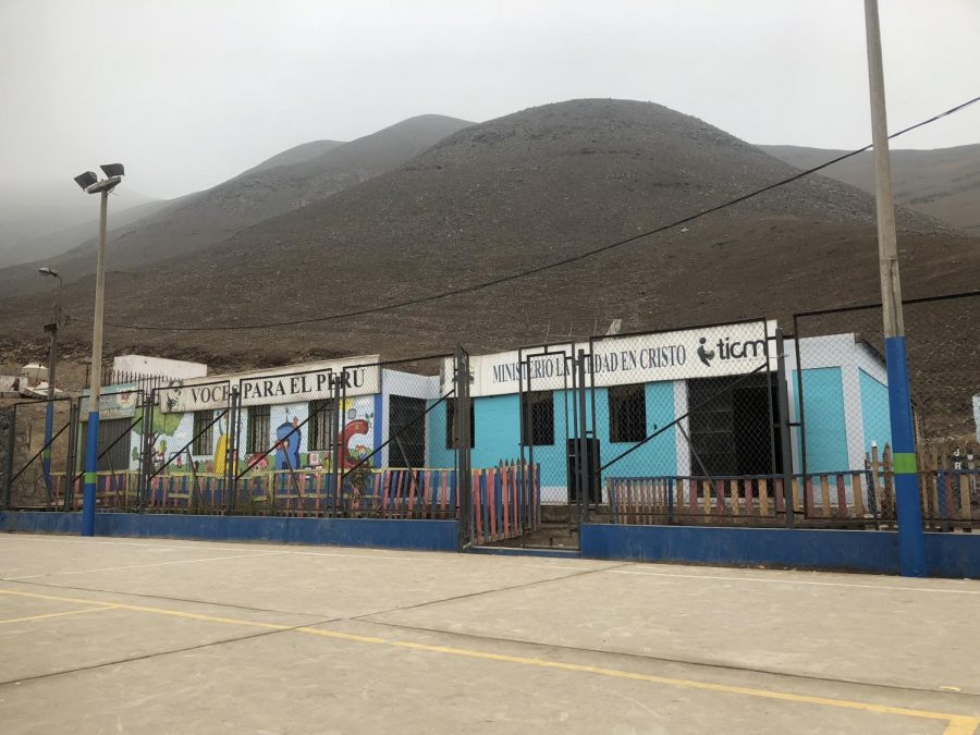 Above is the school and community building in Peru that was started by Daniel Klopp.