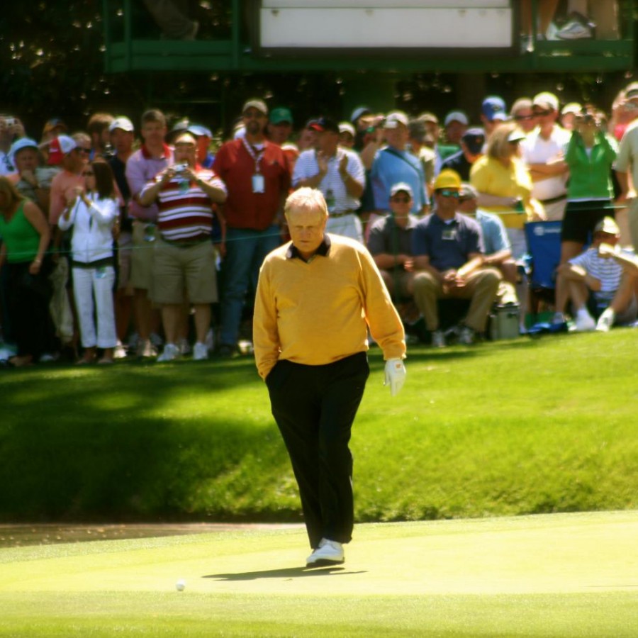 Jack+Nicklaus+one+of+the+greatest+golf+players+of+all+time+is+seen+at+the+Masters+in+2006