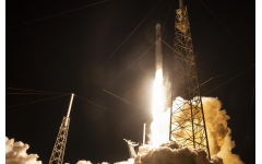  The launch on May 4 in which SpaceX sent the Dragon spacecraft to deliver important supplies to the International Space Station on the Falcon 9 rocket.
