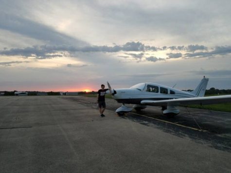 PV student spreads his wings