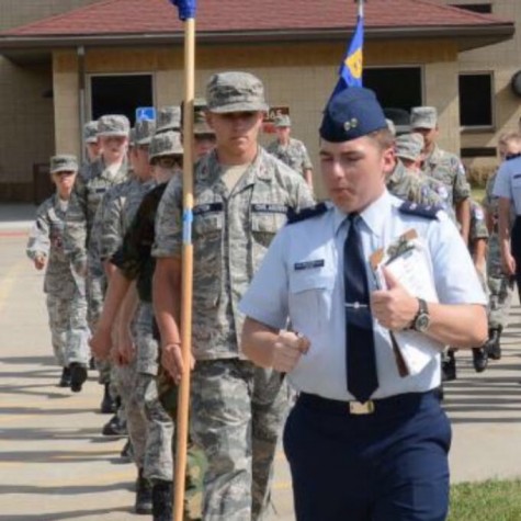 Antom Dahm helps lead and educate Civil Air Patrol cadets at summer encampment
