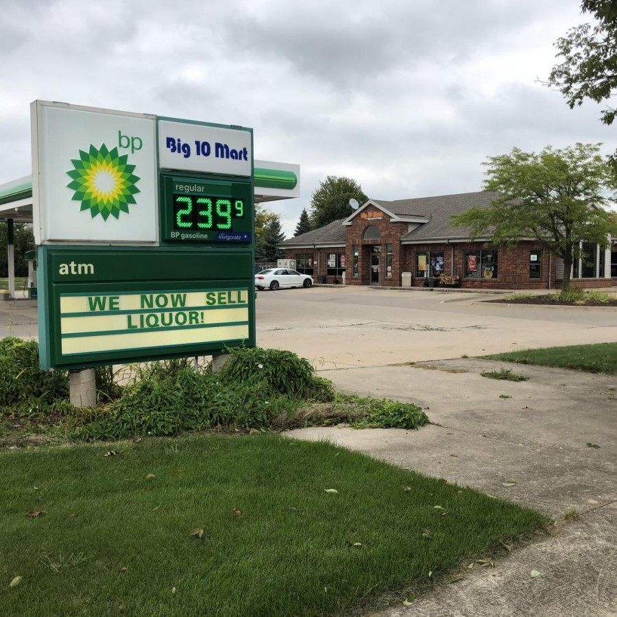 The gas station where the shooting occurred