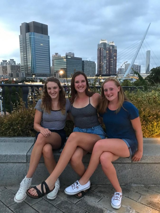 The girls explore the city after many great accomplishments.

