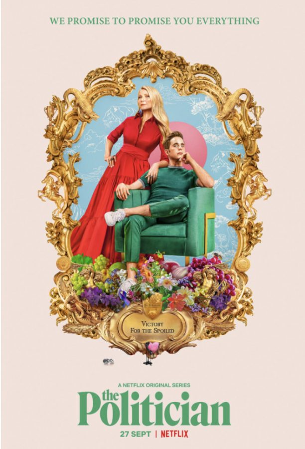 One of the show’s press release posters, featuring Ben Platt and Gwenyth Paltrow. 
