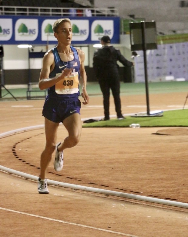 Nick Yanek placed second in the 10k at the Pan-Am U20 Championships in Costa Rica on July 21, 2019.