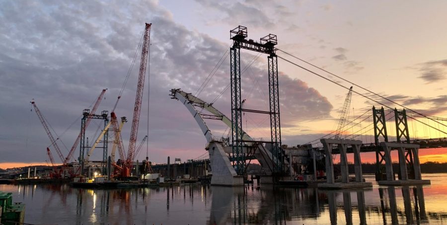 The new $1.2 billion bridge was expected to be completed this season, but due to delays the bridge is now due to be finished in late 2020.