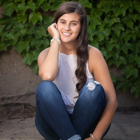 Olivia Marchiori, early graduating senior attending The University of Iowa in the Fall. 