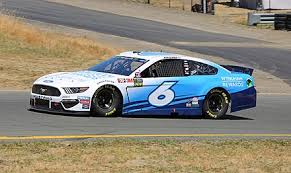 NASCAR driver Ryan Newman on track at Sonoma Raceway in June 2019.