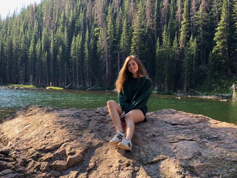 Spartan Shields Elise Johnson, senior, openly admits to struggling with depression and hopes to remind other who may be struggling during this time that they are not alone.