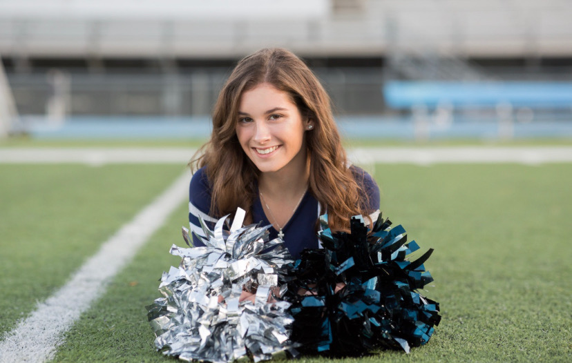 Senior Erin Vincel poses for a picture during her senior photo session.
