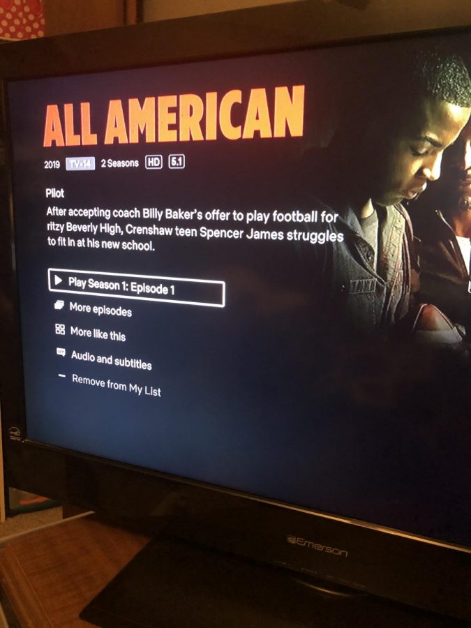 The start of All-American on Netflix inspired by a true story.