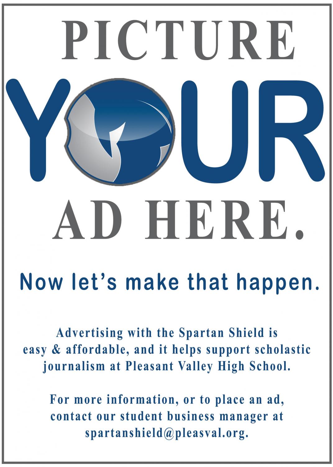 Advertise with the Spartan Shield!