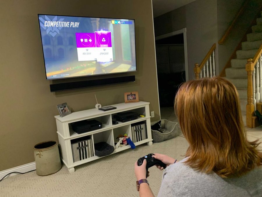 Avid gamer Madison Brady logs onto her Xbox to play Overwatch. Despite sexist harassment from the gaming community, she continues to do what she loves.