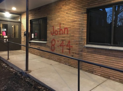 Temple Emanuel of Davenport, Iowa was one of several Jewish institutions and monuments targeted during the holiday Hanukkah when it was spray painted with an antisemitic message. 