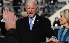 Joe Biden being sworn in as President of the United States during his inauguration on Jan. 20. Beginning arguably the most important part of his presidency, the first 100.
