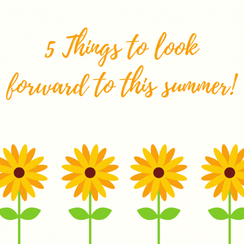 Freshly cut grass, full flowers in bloom and sunny days are ahead of us, so prepare to get excited about these five things you can look forward to this summer!