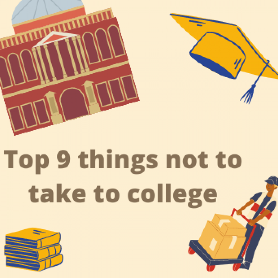 Everyone knows the college necessities but let this list save you from nine things you shouldnt take with you.