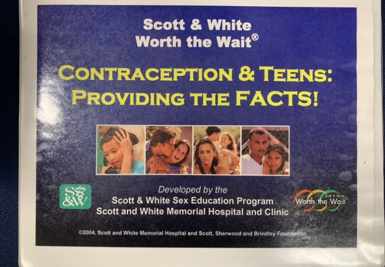 The “Worth the Wait” curriculum is the basis for an abstinence-based sex education for all students to be taught at PV and has been for years.