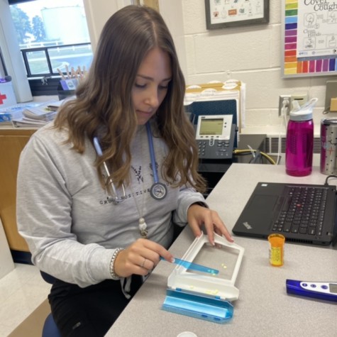 Cody Elementary school nurse Rachael Mann and many other school nurses will be able to ease their concerns knowing their younger students will have the opportunity to get vaccinated.