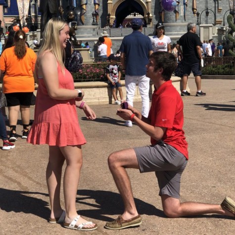 Haley Humphries gets engaged in Walt Disney World.