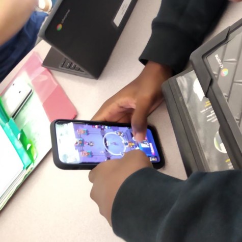 playing mobile/online games during class hours​ 