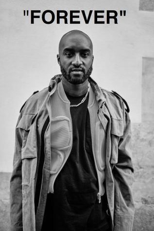 Virgil Abloh is pictured at Paris Fashion Week 2019, where he unveiled his highly anticipated Fall Winter 2019 Mens Collection.