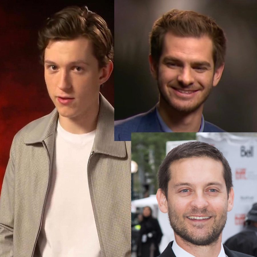 Spider Man has been played by Tobey Maguire, Andrew Garfield and Tom Holland.