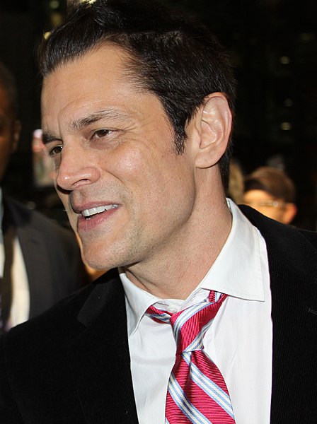 Johnny Knoxville sports a sly smirk at the premiere of “Jackass 3.” 