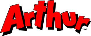 PBS’s popular kids series’ logo- Arthur. 