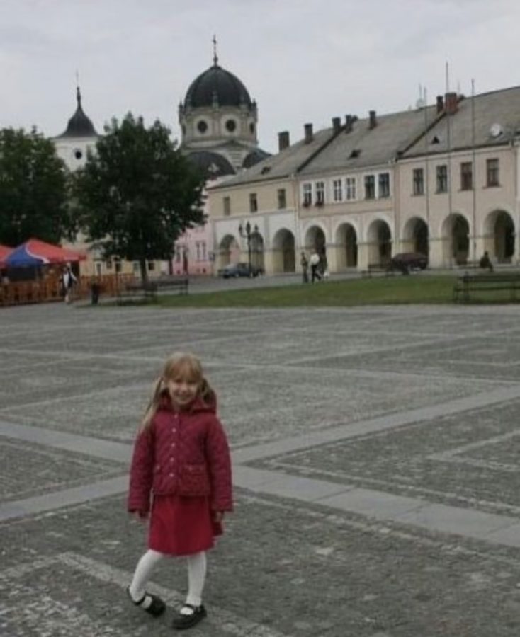 “So crazy to think that the country I spent so much of my childhood in is being ruined. Stand strong Ukraine,” junior Emily Goodpaster, who is pictured above in Ukraine as a child, shared in her most recent Instagram caption. Glory to Ukraine. Glory to its heroes, she added.