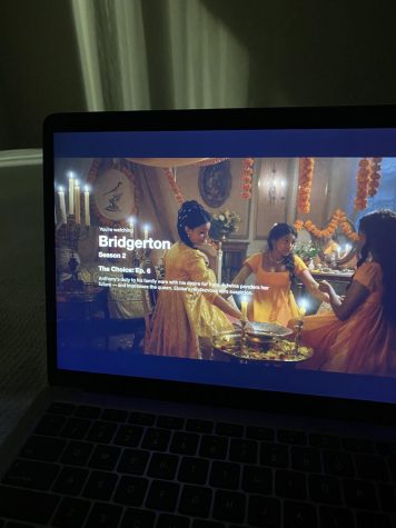  Bridgertons second season features much-delayed representation for South Asian populations in Western media. The show portrays traditional South Asian rituals, such as haldi (turmeric) pre-wedding ceremony.