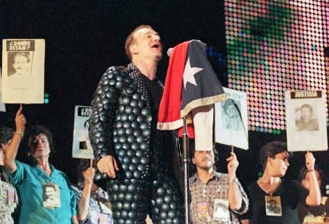 U2 has a history of activism; in 1998 they performed in Chile in remembrance of the victims of the Pinochet dictatorship.