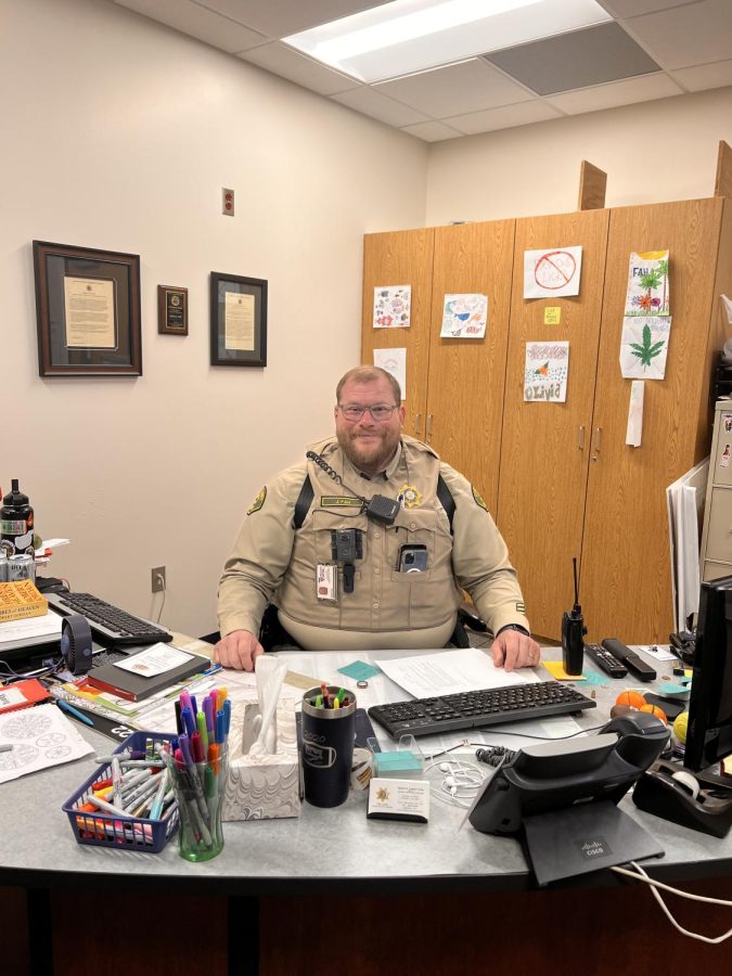 PV's SRO, Deputy Fah, has done all he can to make a more positive environment at the high school. 