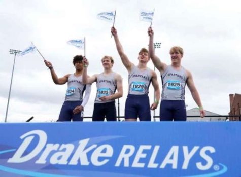 Pleasant Valley boys shuttle hurdle team takes home gold at Drake Relays