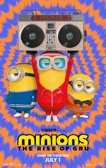 Illumination’s Minions Rise of Gru garnered crowds of all ages to theaters this July!