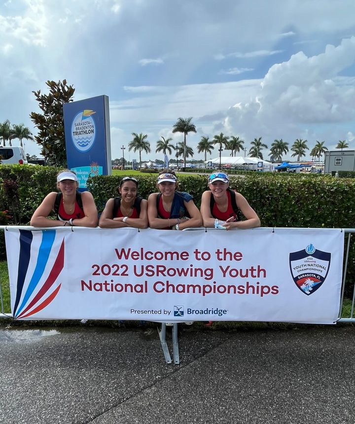 The Y Quad Cities rowing team raced at Youth Nationals 2022 earlier this year.
