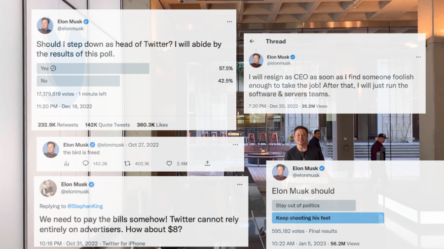 Elon+Musks+tweets+have+drawn+substantial+attention+since+he+bought+Twitter+in+October.