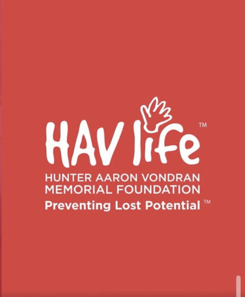 The logo of the HAVlife foundation. 
