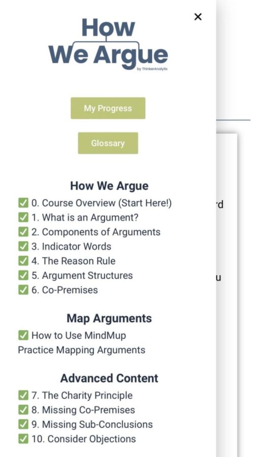 The How We Argue courses on Thinker Analytix provide an in depth look into how arguments are formed. 